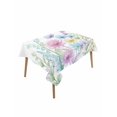 thumbnail image 1 of Colorful Spring Floral Rectangle Tablecloth, Farmhouse Flowers Modern Botanical Art Waterproof & StainResistant Tablecloth, Washable Oil-proof Table Cover for Dining/Party/Wedding/Buffet 52x70 In, 1 of 9