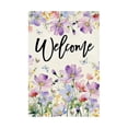 thumbnail image 1 of Colorful Spring Summer Dragonfly Garden Flag Floral Flowers Garden Flag Vertical Double Sided Rustic Yard Lawn Outdoor Decor, 1 of 6