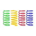 thumbnail image 1 of Colorful Springy Cat Toy Set Interactive Playful Bouncy Felines for Indoor Outdoor Exercise Stimulation 4PCS, 1 of 9