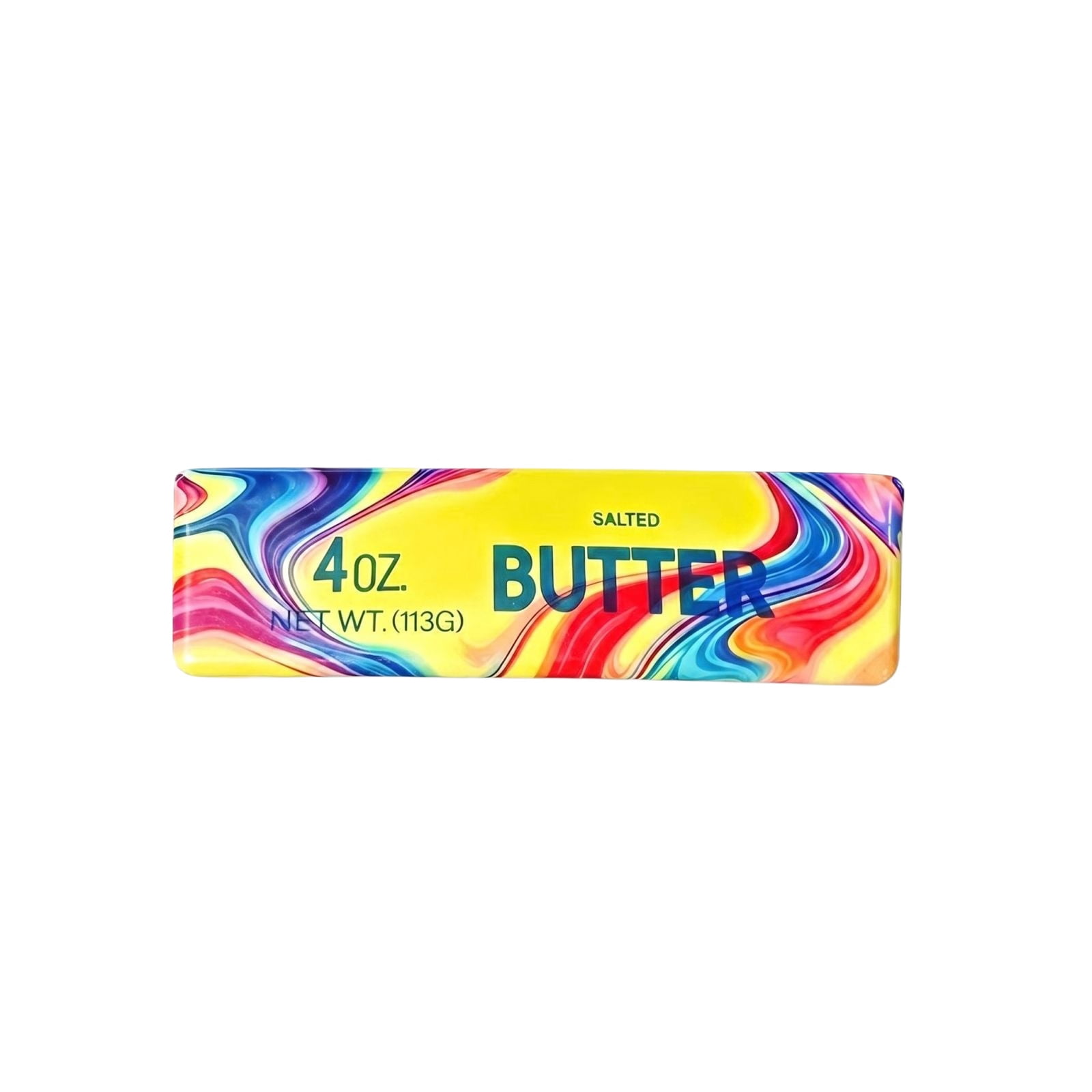 Colorful Squishy Butter Stick, Slow Rising Butter Squishy Toy Stress Relief Squishies for Office & Desk Use, Food Fidget Toy for Office School (4 oz)
