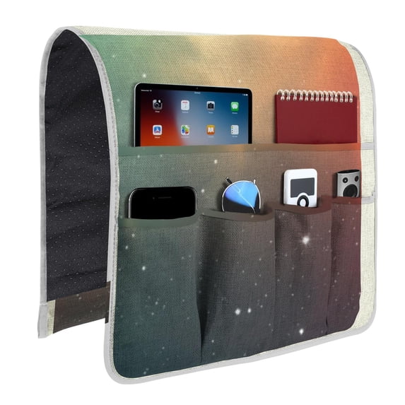 Starryskye Colorful Starry Sky and Universe Armrest Organizer, Bedside Hanging ...