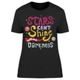 thumbnail image 1 of Colorful Stars Can't Shine T-Shirt Women -Image by Shutterstock, Female x-Large, 1 of 2