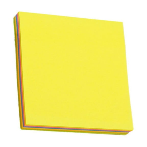 Colorful Sticky Notes 3"x3", Aesthetic Sticky Notes for Study, Office, Book Annotation, and Reminders, Bright Color Sticky Pads for Journaling, Planning, and Note Taking