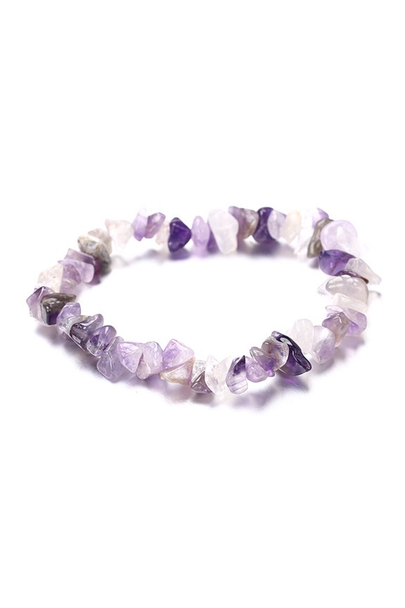 Colorful Stones Crystal Gravel Chakras Bracelets Natural Gemstones Beads Chakras Crystal Chip Stone Bracelets