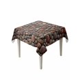 thumbnail image 1 of Colorful Stones Suqare Tablecloth - 54 x 54 Inch, Modern Art Farmhouse Stones Waterproof & StainResistant Tablecloth, Washable Oil-proof Table Cover for Dining/Party/Wedding/Camping/Buffet, 1 of 9