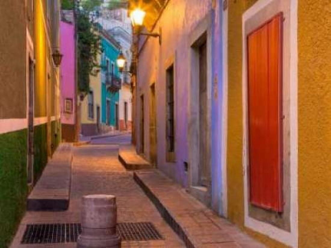 Colorful Street II Canvas Art - Kathy Mahan (18 x 24)