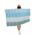 thumbnail image 1 of Colorful Stripe Beach Towels Oversized Super Absorbent, Modern Teal Blue Green Vertical Striped Lightweight Bath Towel Quick Dry Sets For Bathroom/Pool/Rv Camping/Beach Play/Gym Room/Picnic 30"x60", 1 of 8