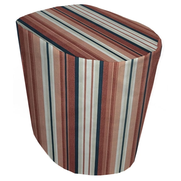 Colorful Stripes Cover Compatible with Keurig Coffee Maker by Penny's Needful Things (Rust) (K10/K15/B31 Mini)