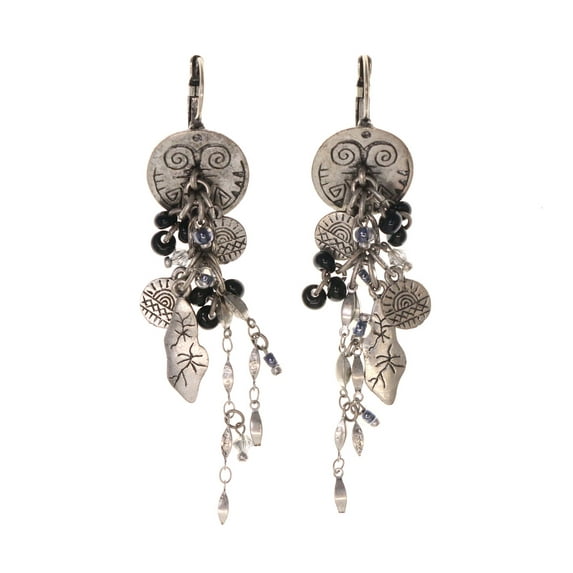 Colorful Sun Arrow Drawing Dangle-Earrings #LQE2764