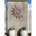 thumbnail image 1 of Colorful Sun Metal Wall Art, Outdoor Garden Decorative Wall Decor, MHS01, 1 of 9