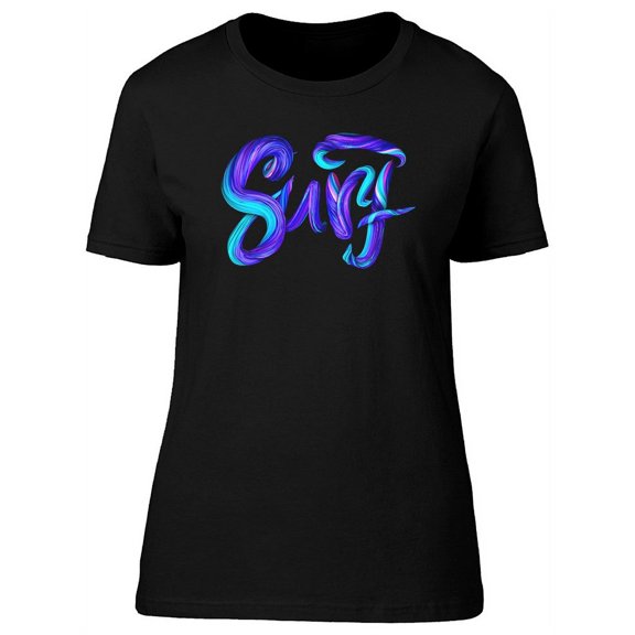 Colorful Surf Logo T-Shirt Men -Image by Shutterstock, Male Medium