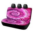 thumbnail image 1 of Colorful Swirls Tie-dye Car Rear Seat Cover Accessories Universal Fit Car Seat Covers Durable, 1 of 6
