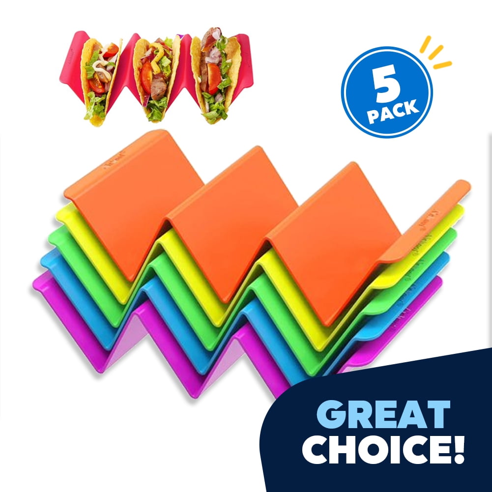 Taco Holder, Colorful Wave Shape Taco Tray, Taco Shell Holder Stand For  Party, Hold 4 Tacos Each, Very Hard And Sturdy, Dishwasher Top Rack Safe,  Kitchen Tools, Kitchen Accessories - Temu New Zealand