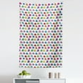 thumbnail image 1 of Colorful Tapestry, Outline Snails with Cheerful Funny Vibrant Colored Shells on Plain Backdrop, Fabric Wall Hanging Decor for Bedroom Living Room Dorm, 5 Sizes, Multicolor, by Ambesonne, 1 of 1