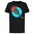 thumbnail image 1 of Colorful Tattoo Style Torch T-Shirt Men -Image by Shutterstock, Male Small, 1 of 2