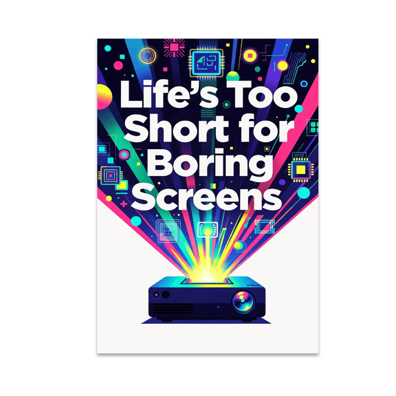Colorful Tech Wall Art - Tech Enthusiast - 13x19 Poster Print