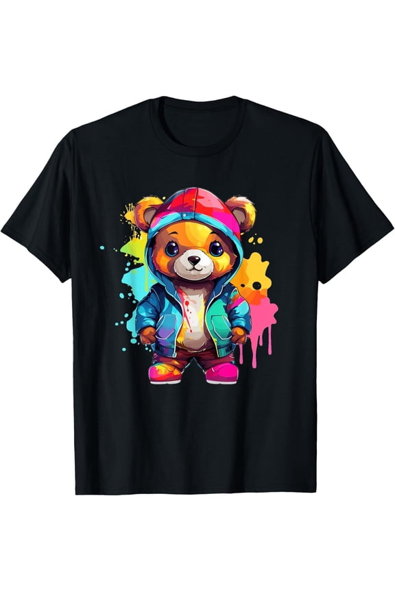Colorful Teddy Bear T-Shirt