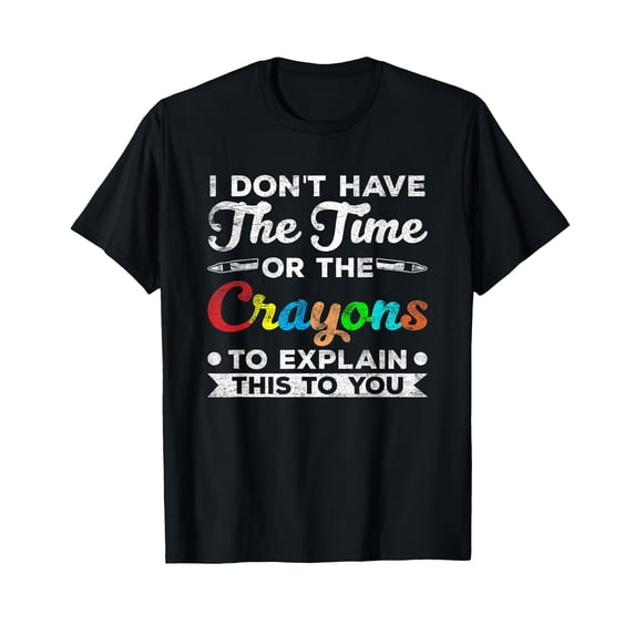 Colorful Text Graphic T-Shirt for Fun and Expressive Casual Wear ...