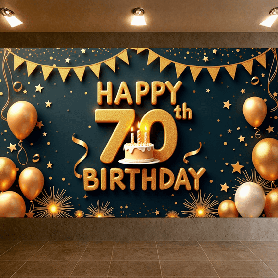 Colorful Theme Banner Decorative Design Party Decoration Event Banner for Birthday Party Kids Party Holiday Celebration