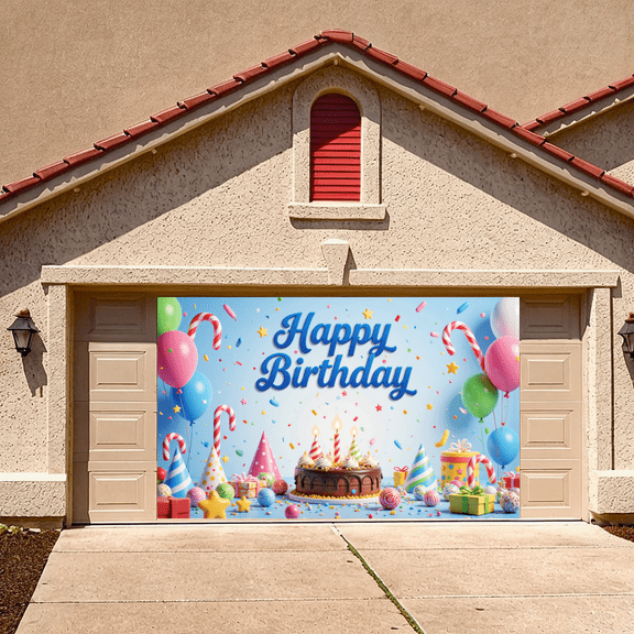 Colorful Theme Birthday Party Banner Decorative Design Birthday Decor Balloon Decoration for Birthday Party Kids Party Indoor