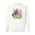 thumbnail image 1 of Colorful Think Positive Quote Sweatshirt Men -Image by Shutterstock, Male Small, 1 of 4
