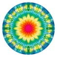 thumbnail image 1 of Colorful Tie Dye Blossom Pattern Round Fitted Tablecloth with Elastic Edge,Dining Table Cover Waterproof,Outdoor Round Tablecloth for Camping,Dining,Indoor and Outdoor, 1 of 7