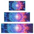 thumbnail image 1 of Colorful Tie Dye Burst Flower Pattern Kitchen Rugs Sets Of 3,Kitchen Runner Rugs Non Skid Washable,Decorative Kitchen Floor Mats for Kitchen,Sink,Laundry,17"x30"+ 17"x47" + 17"x59", 1 of 6