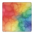 thumbnail image 1 of Colorful Tie Dye Cloud Shape Pattern Square Fitted Tablecloth with Elastic Edge,Square Table Cover,Washable Elastic Table Cover for Home Kitchen Party Decor 36"x36", 1 of 6
