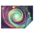 thumbnail image 1 of Colorful Tie Dye Cosmic Spiral Pattern Rectangle Tablecloth 60"x84",Waterproof Polyester Rectangle Table Cloth, Wipeable Spillproof Polyester Tablecloth for Dining, Camping, Indoor and Outdoor, 1 of 5