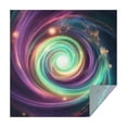 thumbnail image 1 of Colorful Tie Dye Cosmic Spiral Pattern Square Tablecloth,Waterproof Square Table Cover,Wipeable Spillproof Washable Table Cover for Home Kitchen Party Decor 42"X42"(107x107cm), 1 of 6