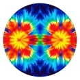 thumbnail image 1 of Colorful Tie Dye Flowe Round Fitted Tablecloth with Elastic Edge,Dining Table Cover Waterproof,Outdoor Round Tablecloth for Camping,Dining,Indoor and Outdoor, 1 of 7
