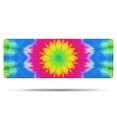 thumbnail image 1 of Colorful Tie Dye Lotus Pattern Bathroom Rugs Mat,Non Slip Microfiber Bathroom Rug,Rubber Backing,Soft Bathroom Mats for Bathroom Floor,Tub and Shower,47x17in(120x43cm), 1 of 3