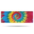thumbnail image 1 of Colorful Tie Dye Mandala Pattern Bathroom Rugs Mat,Non Slip Microfiber Bathroom Rug,Rubber Backing,Soft Bathroom Mats for Bathroom Floor,Tub and Shower,47x17in(120x43cm), 1 of 4
