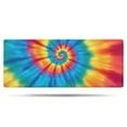 thumbnail image 1 of Colorful Tie Dye Mandala Pattern Bathroom Rugs Mat,Non Slip Microfiber Bathroom Rug,Rubber Backing,Soft Bathroom Mats for Bathroom Floor,Tub and Shower,60x24in(150x60cm), 1 of 3