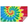 thumbnail image 1 of Colorful Tie Dye Mandala Pattern Rectangle Tablecloth 60"x102",Waterproof Polyester Rectangle Table Cloth, Wipeable Spillproof Polyester Tablecloth for Dining, Camping, Indoor and Outdoor, 1 of 6