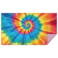 thumbnail image 1 of Colorful Tie Dye Mandala Pattern Rectangle Tablecloth 60"x102",Waterproof Polyester Rectangle Table Cloth, Wipeable Spillproof Polyester Tablecloth for Dining, Camping, Indoor and Outdoor, 1 of 5