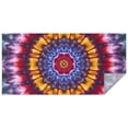 thumbnail image 1 of Colorful Tie Dye Mandala Pattern Rectangle Tablecloth 60"x120",Waterproof Polyester Rectangle Table Cloth, Wipeable Spillproof Polyester Tablecloth for Dining, Camping, Indoor and Outdoor, 1 of 6