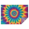 thumbnail image 1 of Colorful Tie Dye Mandala Pattern Rectangle Tablecloth 60"x84",Waterproof Polyester Rectangle Table Cloth, Wipeable Spillproof Polyester Tablecloth for Dining, Camping, Indoor and Outdoor, 1 of 5