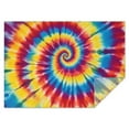 thumbnail image 1 of Colorful Tie Dye Mandala Pattern Rectangle Tablecloth 60"x84",Waterproof Polyester Rectangle Table Cloth, Wipeable Spillproof Polyester Tablecloth for Dining, Camping, Indoor and Outdoor, 1 of 5
