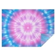 thumbnail image 1 of Colorful Tie Dye Mandala Pattern Rectangle Tablecloth 60"x84",Waterproof Polyester Rectangle Table Cloth, Wipeable Spillproof Polyester Tablecloth for Dining, Camping, Indoor and Outdoor, 1 of 5
