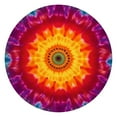 thumbnail image 1 of Colorful Tie Dye Mandala Pattern Round Fitted Tablecloth with Elastic Edge,Dining Table Cover Waterproof,Outdoor Round Tablecloth for Camping,Dining,Indoor and Outdoor, 1 of 7