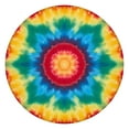 thumbnail image 1 of Colorful Tie Dye Mandala Pattern Round Fitted Tablecloth with Elastic Edge,Dining Table Cover Waterproof,Outdoor Round Tablecloth for Camping,Dining,Indoor and Outdoor, 1 of 7