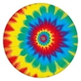 thumbnail image 1 of Colorful Tie Dye Mandala Pattern Round Fitted Tablecloth with Elastic Edge,Dining Table Cover Waterproof,Outdoor Round Tablecloth for Camping,Dining,Indoor and Outdoor, 1 of 7