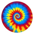 thumbnail image 1 of Colorful Tie Dye Mandala Pattern Round Fitted Tablecloth with Elastic Edge,Dining Table Cover Waterproof,Outdoor Round Tablecloth for Camping,Dining,Indoor and Outdoor, 1 of 7