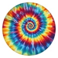 thumbnail image 1 of Colorful Tie Dye Mandala Pattern Round Fitted Tablecloth with Elastic Edge,Dining Table Cover Waterproof,Outdoor Round Tablecloth for Camping,Dining,Indoor and Outdoor, 1 of 7