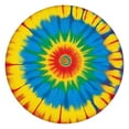 thumbnail image 1 of Colorful Tie Dye Mandala Pattern Round Fitted Tablecloth with Elastic Edge,Dining Table Cover Waterproof,Outdoor Round Tablecloth for Camping,Dining,Indoor and Outdoor, 1 of 7