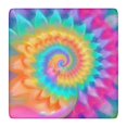 thumbnail image 1 of Colorful Tie Dye Mandala Pattern Square Fitted Tablecloth with Elastic Edge,Square Table Cover,Washable Elastic Table Cover for Home Kitchen Party Decor 36"x36", 1 of 6