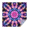 thumbnail image 1 of Colorful Tie Dye Mandala Pattern Square Tablecloth,Waterproof Square Table Cover,Wipeable Spillproof Washable Table Cover for Home Kitchen Party Decor 42"X42"(107x107cm), 1 of 6
