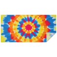 thumbnail image 1 of Colorful Tie Dye Mandala Rectangle Tablecloth 60"x120",Waterproof Polyester Rectangle Table Cloth, Wipeable Spillproof Polyester Tablecloth for Dining, Camping, Indoor and Outdoor, 1 of 6
