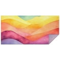 thumbnail image 1 of Colorful Tie Dye Mountain Pattern Rectangle Tablecloth 60"x120",Waterproof Polyester Rectangle Table Cloth, Wipeable Spillproof Polyester Tablecloth for Dining, Camping, Indoor and Outdoor, 1 of 6